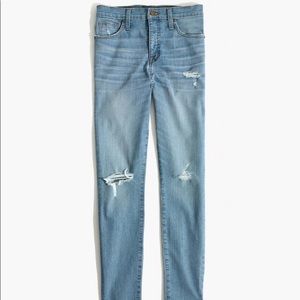 High-Rise Madewell Skinny Jeans